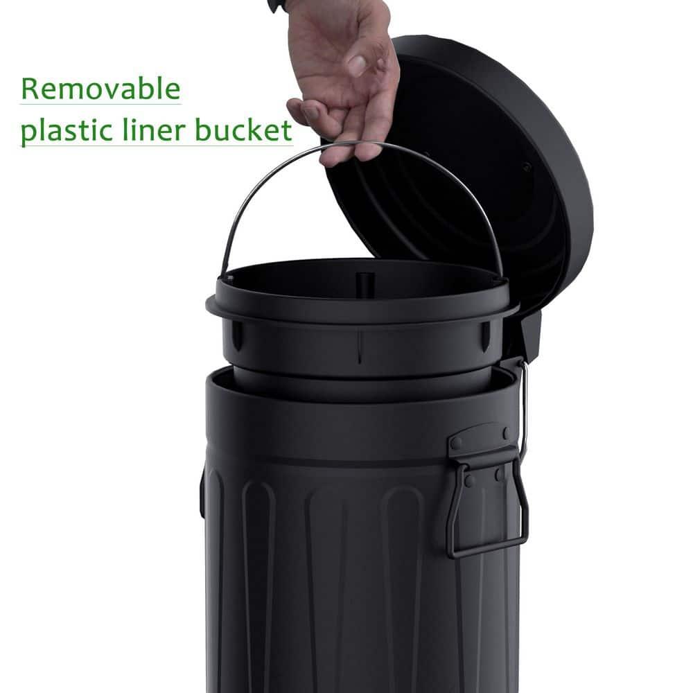 Innovaze Metal Step On Kitchen Trash Can - 3.2 Gallons