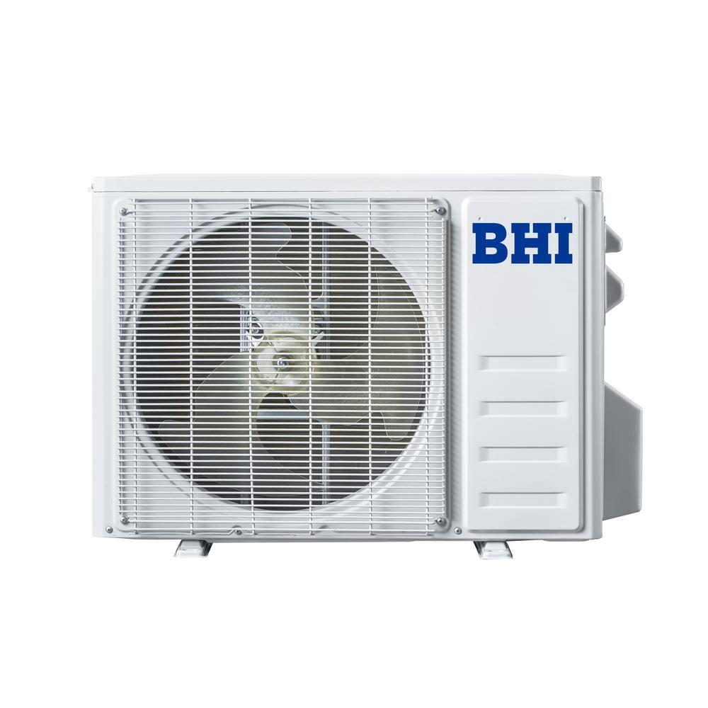 BHI 12000 BTU Wi-Fi Connected Ductless Mini Split Air Conditioner for 600 Square Feet with Heater and Remote Included