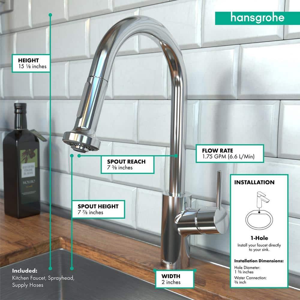 Talis S Pull Down Single Handle Kitchen Faucet
