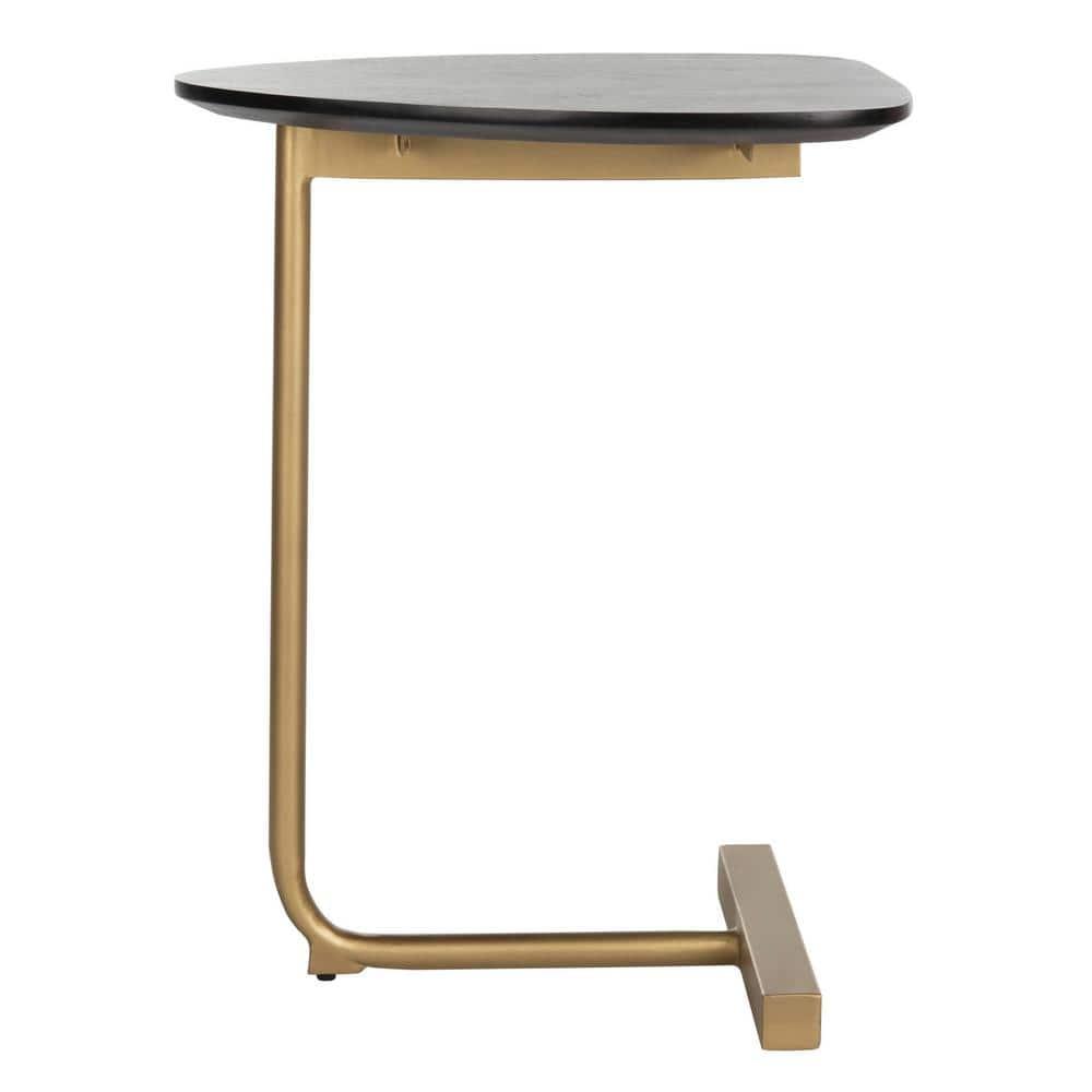 Kaiya C-Table - ACC3703A - Black/Gold - Safavieh
