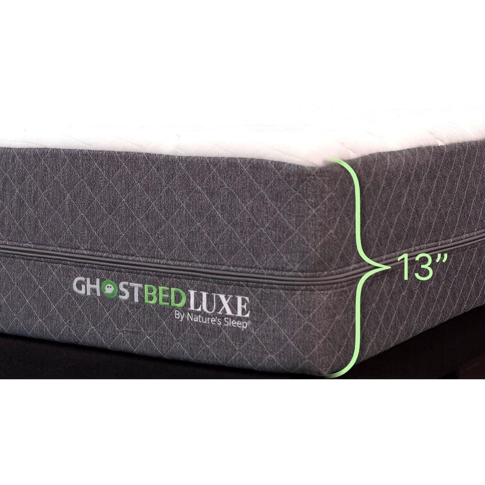 GhostBed Luxe Memory Foam Mattress - King