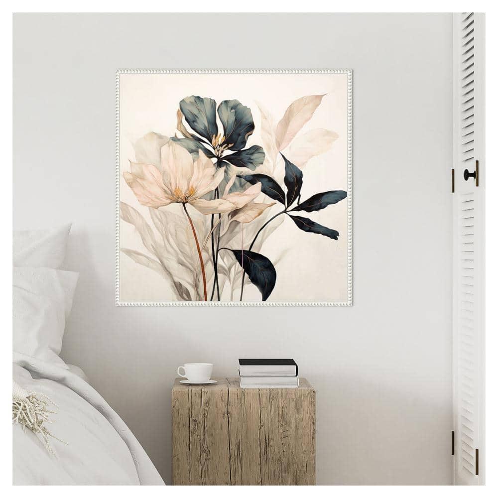 Amanti Art 30"x30" Whimsical Blossoms I by Lazar studio Framed Canvas Wall Art Print