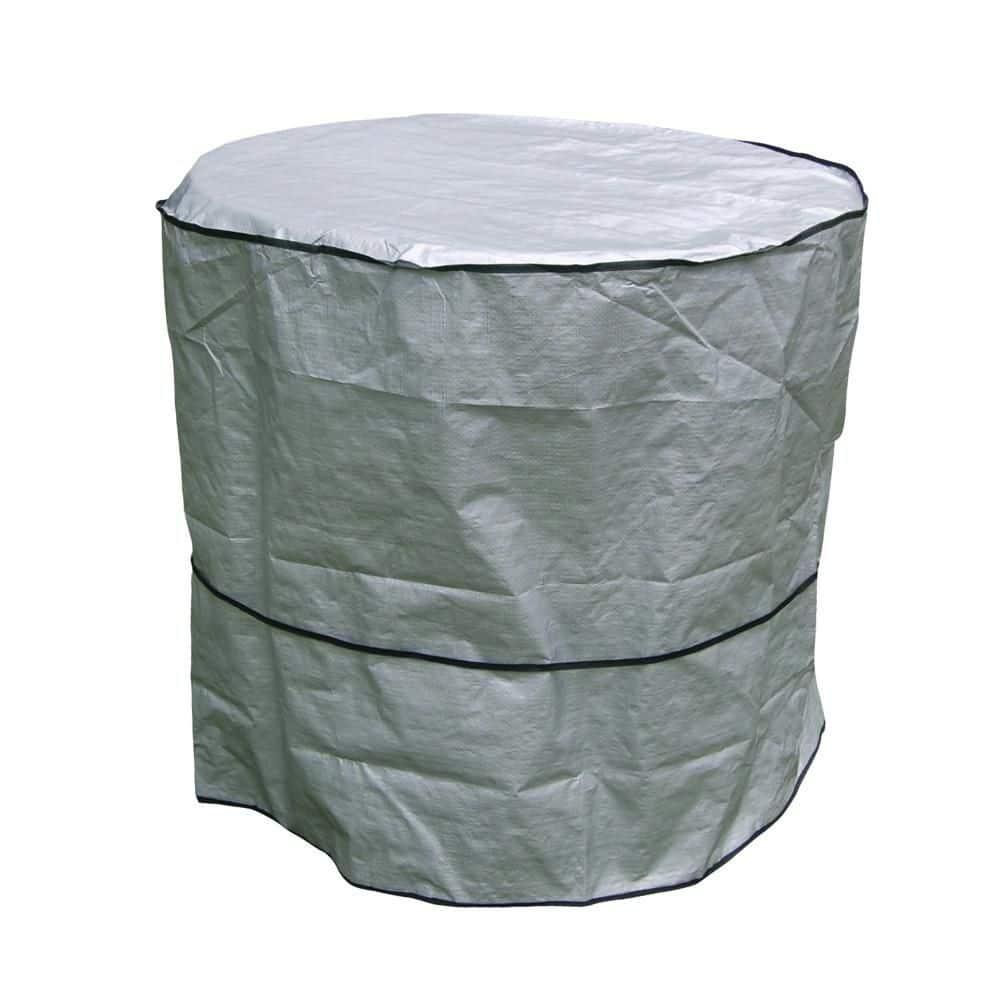 M-D Building Products 03426 Silver Air Conditioning Cover for Central Round Units