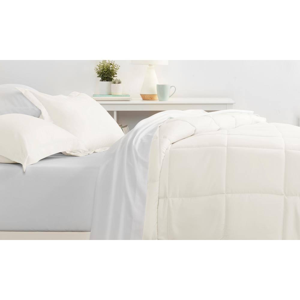 IEnjoy Home Simply Soft 8 Piece Microfiber Complete Bedding Set