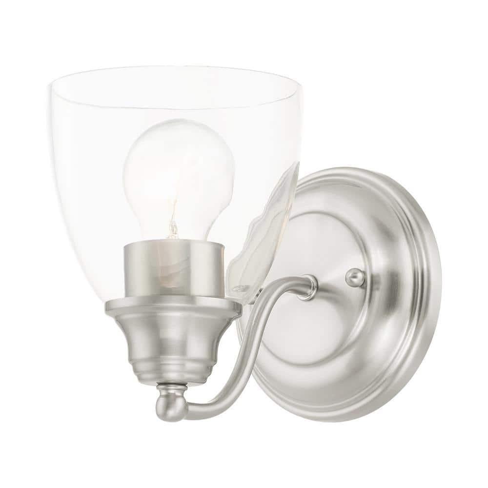 Livex Lighting Montgomery 1 - Light Vanity in  Brushed Nickel