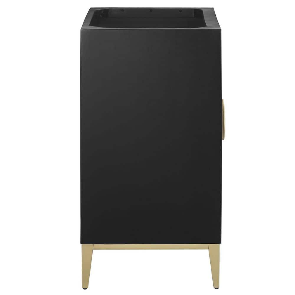 Modway Beau 24" Bathroom Vanity Cabinet (Sink Basin Not Included) In Black