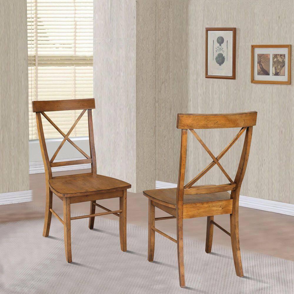 X-Back Chair with Solid Wood Seat