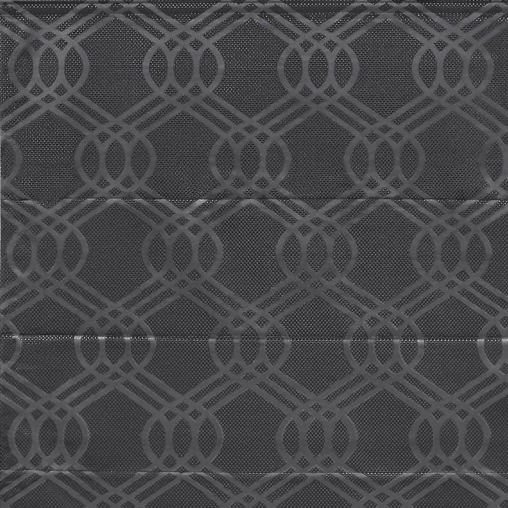 Amalgamated Textiles Exclusive Home Prague Trellis 100% Blackout Roman Shade