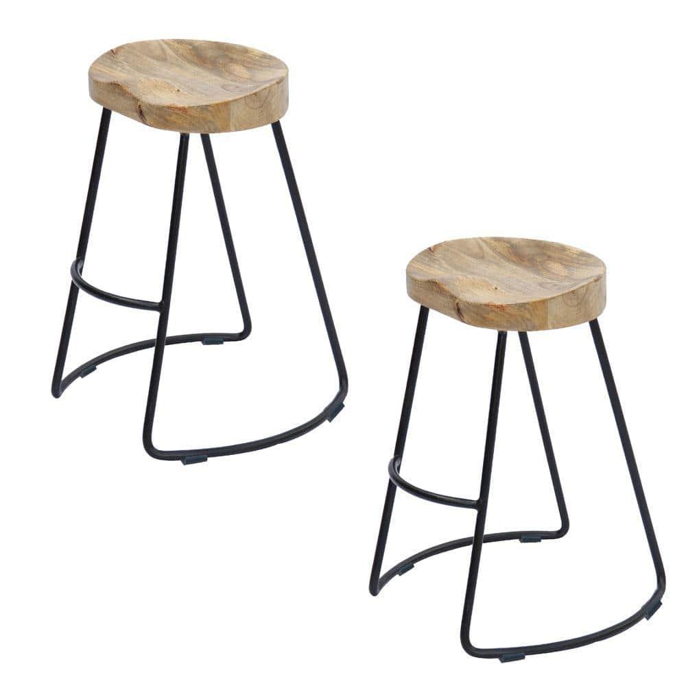 The Urban Port Counter Stool with Metal Frame