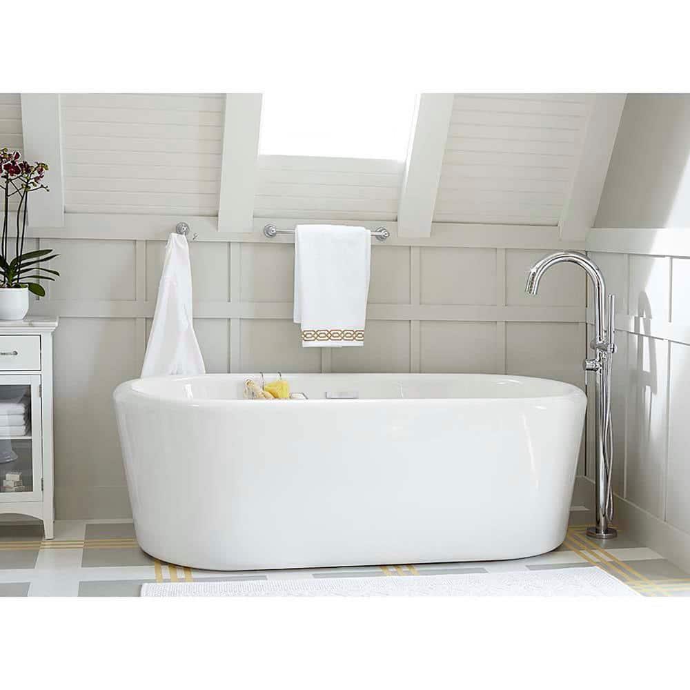 1 Handle Floor Tub Filler with Diverter