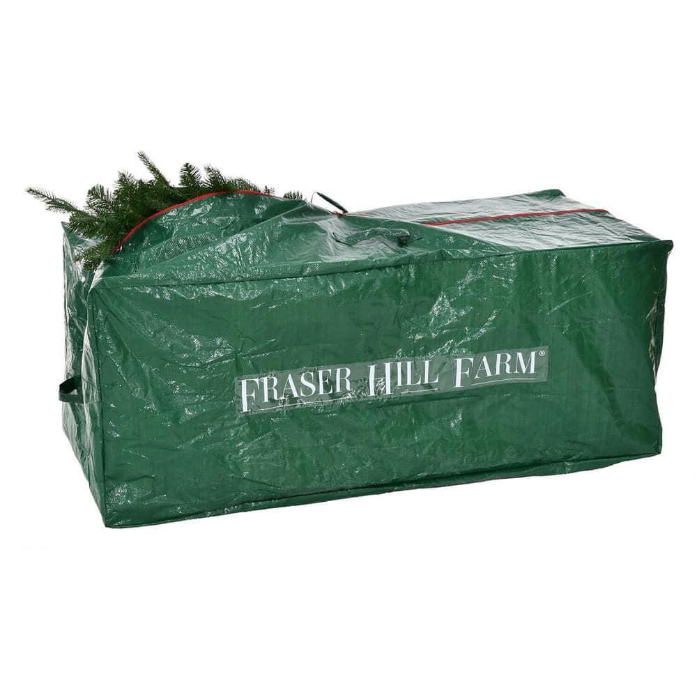 Fraser Hill Farm Christmas Tree Heavy Duty Storage Bag for Disassembled Artificial Trees up to 7.5 Feet Tall