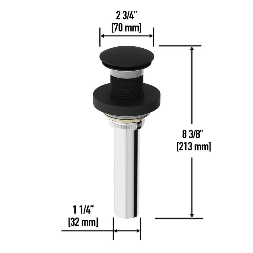 Pop-Up Bathroom Sink Drain