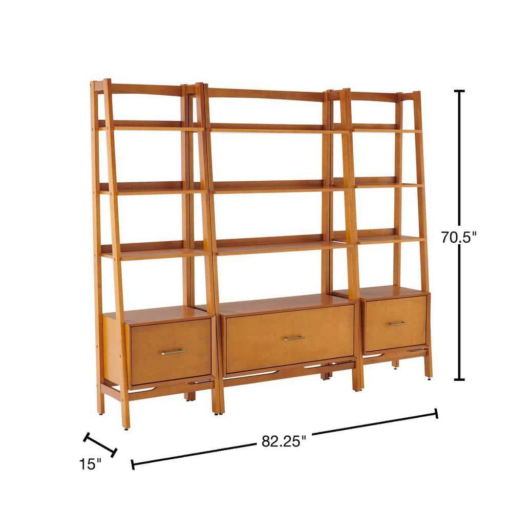 Stiles Wide Ladder Bookcase