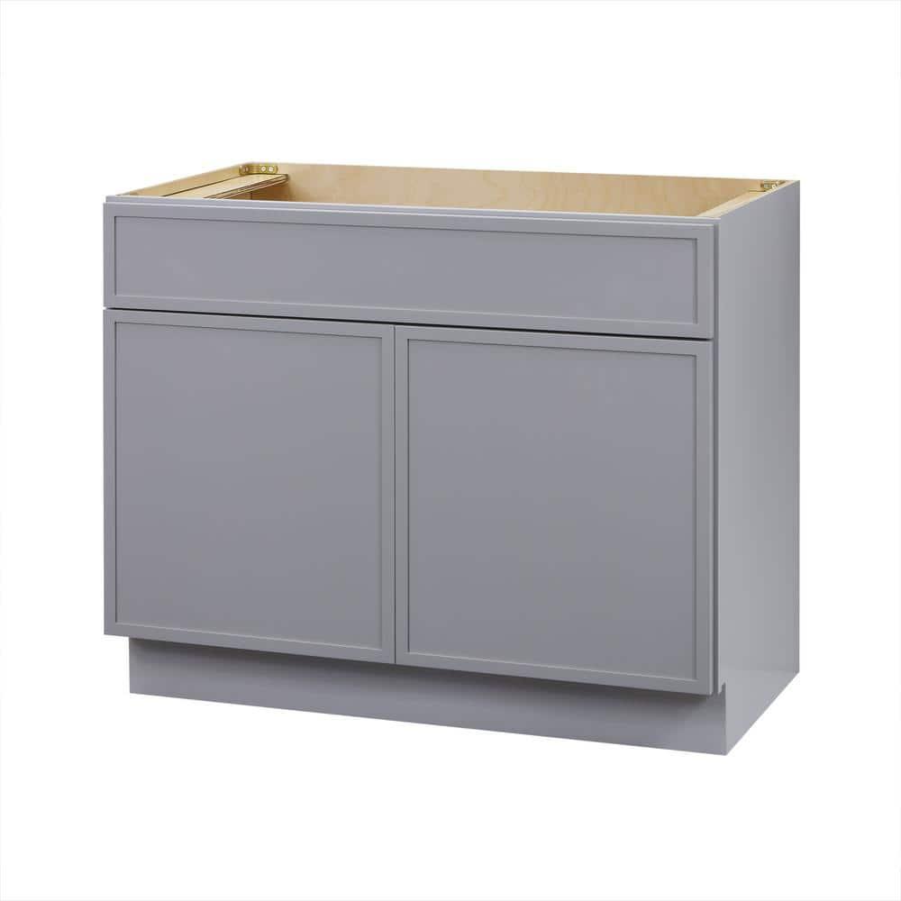 39" W Birch Plywood Freestanding Single Base Storage Cabinet with Soft Close Door