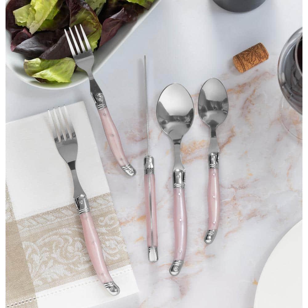 French Home French Home Laguiole 20 Piece Stainless Steel Flatware Set, Service for 4 (Set of 20)
