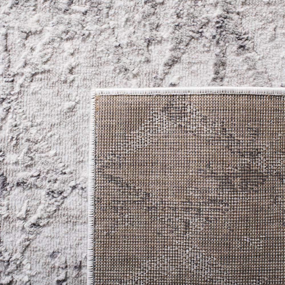 Amelia ALA783 Power Loomed Area Rug  - Grey/Light Grey - 5'3"x7'6" - Safavieh.