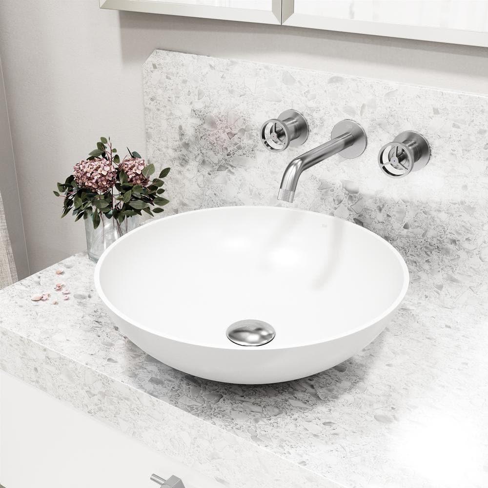Cass 10" W Two Handle WaterSense Wall Mount Bathroom Faucet