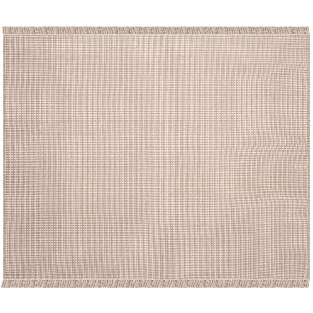 Montauk MTK340 Hand Woven Indoor Accent Rug - Ivory/Grey - 4'x4' - Safavieh