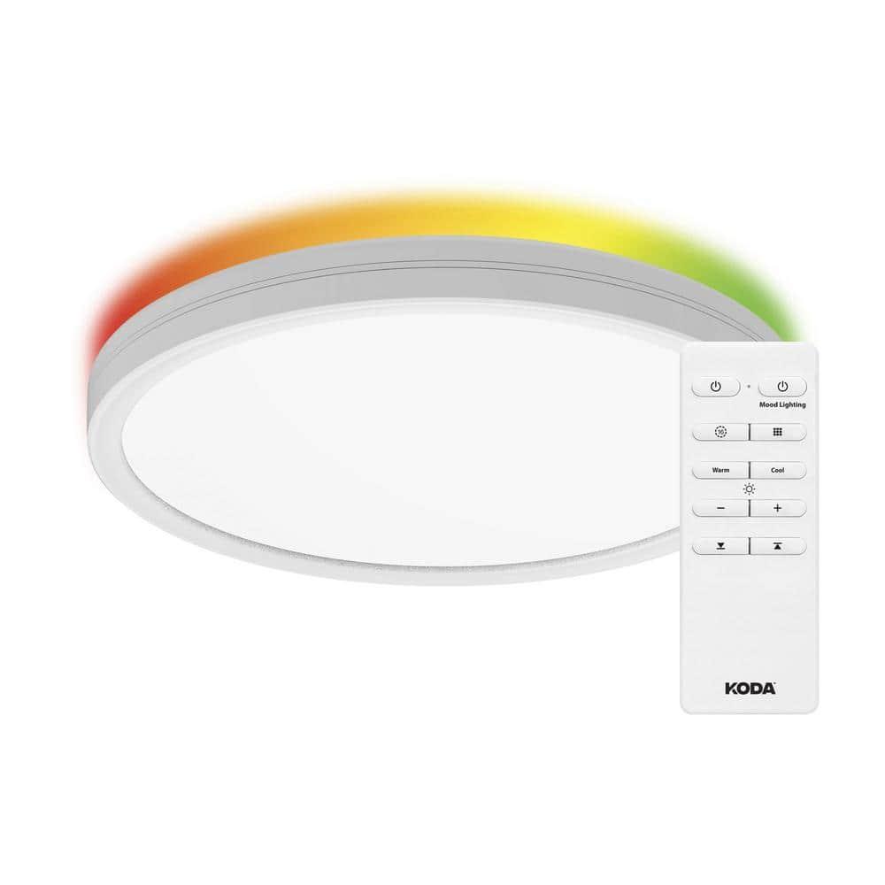 Koda KODA Slim 12" LED Ceiling Light with Mood Light