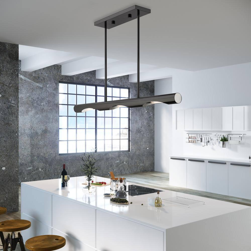 Livex Lighting Acra 3 - Light Chandelier in  Black Chrome
