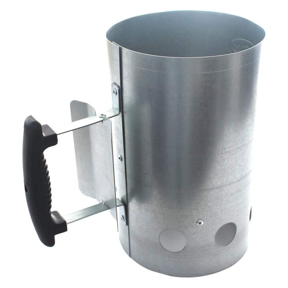 Kingsford Quick Start Zinc-Plated Steel Charcoal Chimney Starter