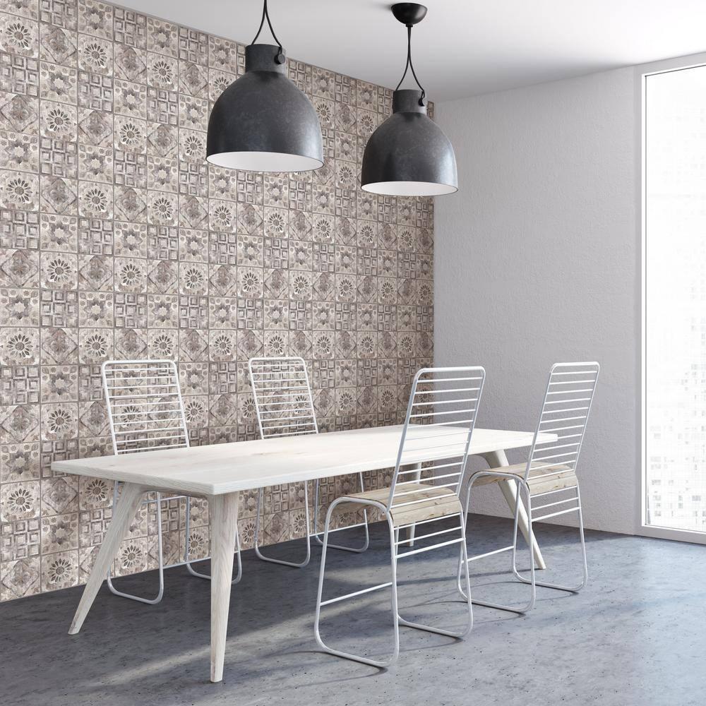 24" x 36" 3D Wall Panel in Gray