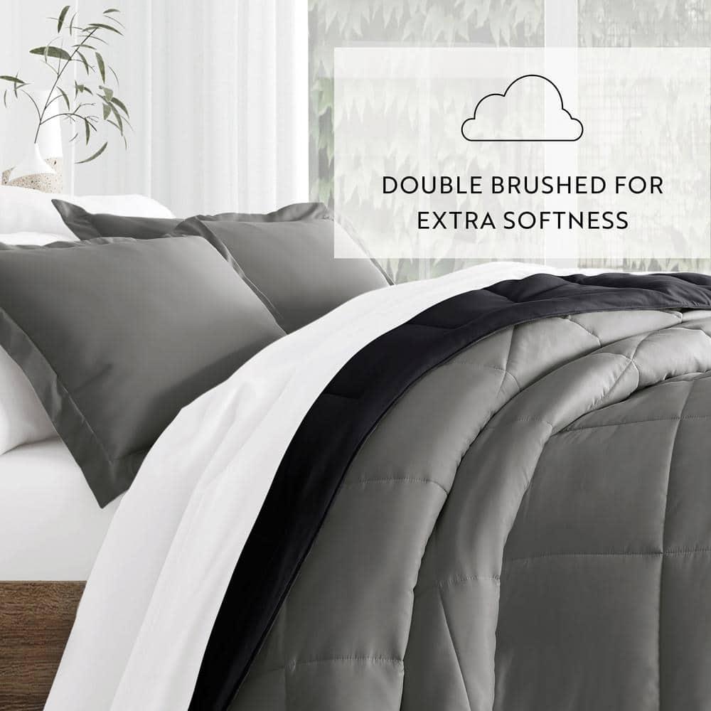 Becky Cameron Reversible Down-Alternative Comforter Bedding Set