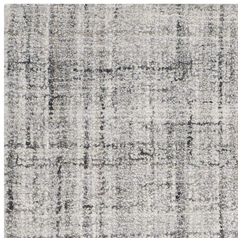 SAFAVIEH Abstract Bailey Striped Area Rug, Grey/Black, 5' x 8'
