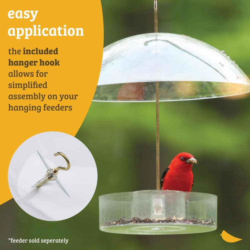 Birds Choice Birds Choice 10" Color Pop Collection Protective Dome Cover for Hanging Bird Feeders