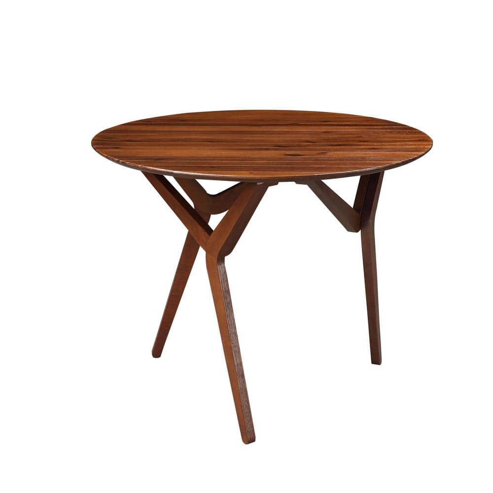 Sydney Adjustable Dining Table Brown - Boraam