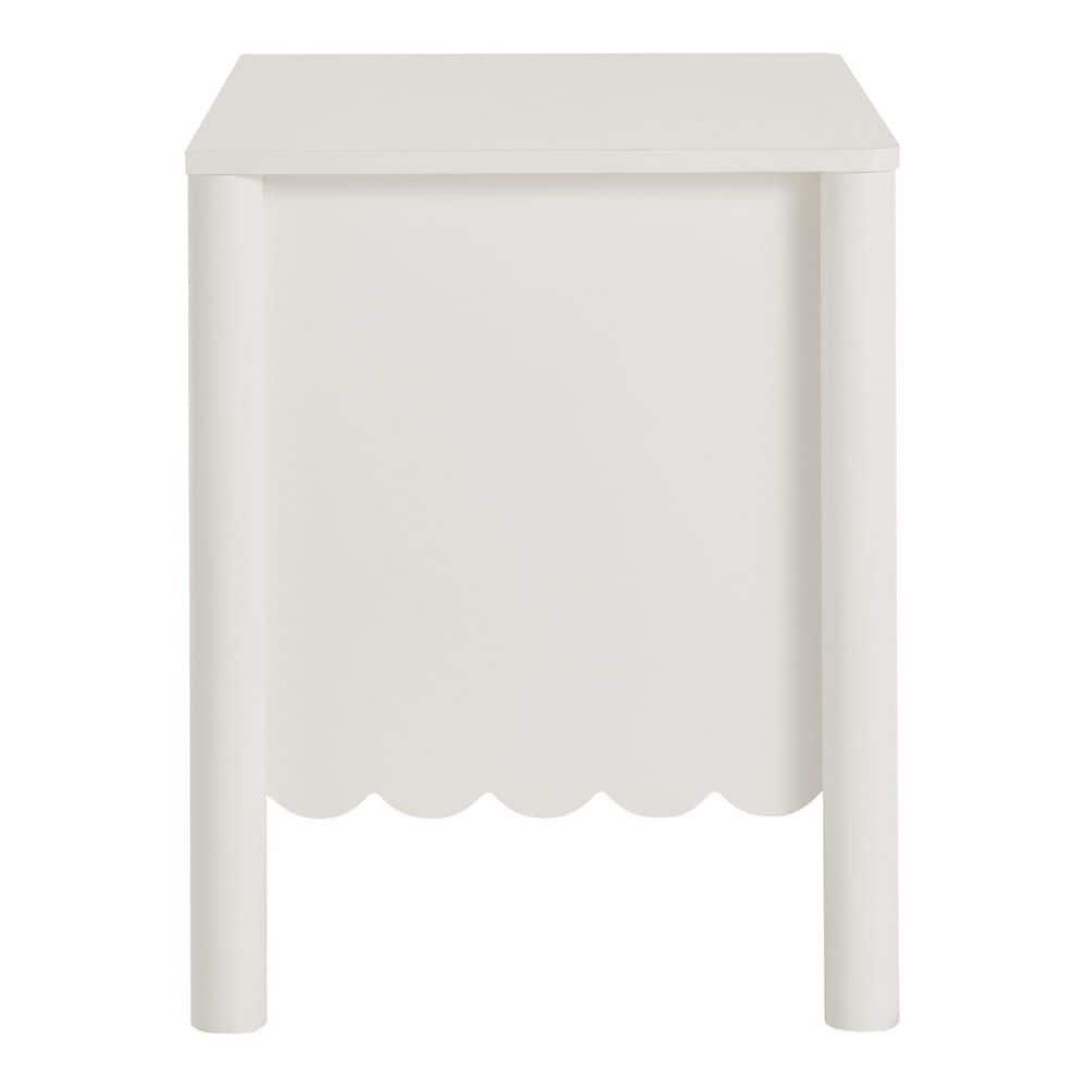 Modway Emmeline Scalloped 2-Drawer Nightstand
