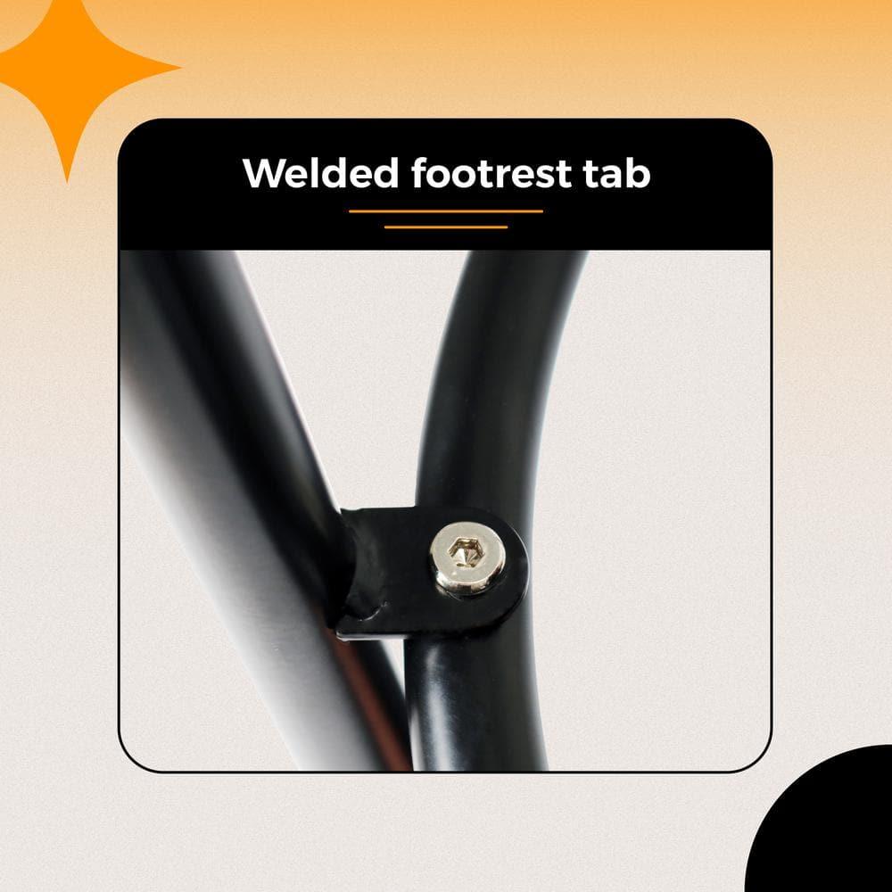 Hampden Furnishings Felix Steel Stool, Assembly Ready