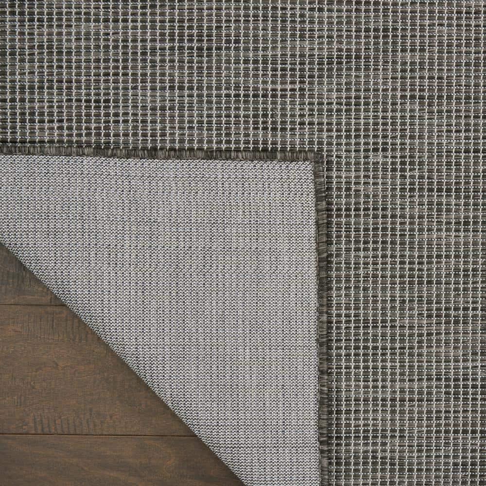 Nourison Positano POS01 Indoor/outdoor Area Rug - Charcoal 7' x 10'