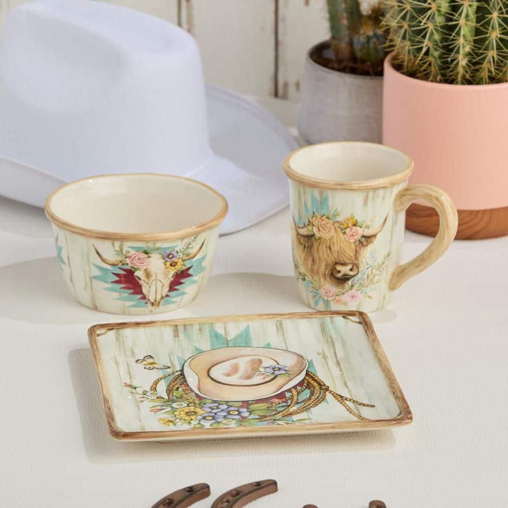 Certified International Rosewood Set of 4 Mug 14 oz. 4 asst.