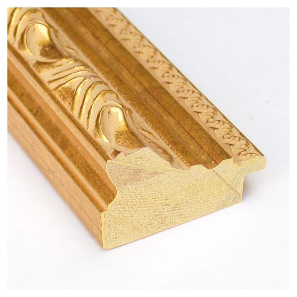 Amanti Art Versailles Gold Wood Picture Frame Opening Size 18x22 in.