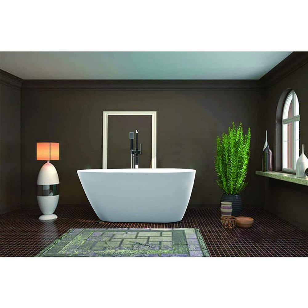Freestanding Soaking Acrylic Bathtub