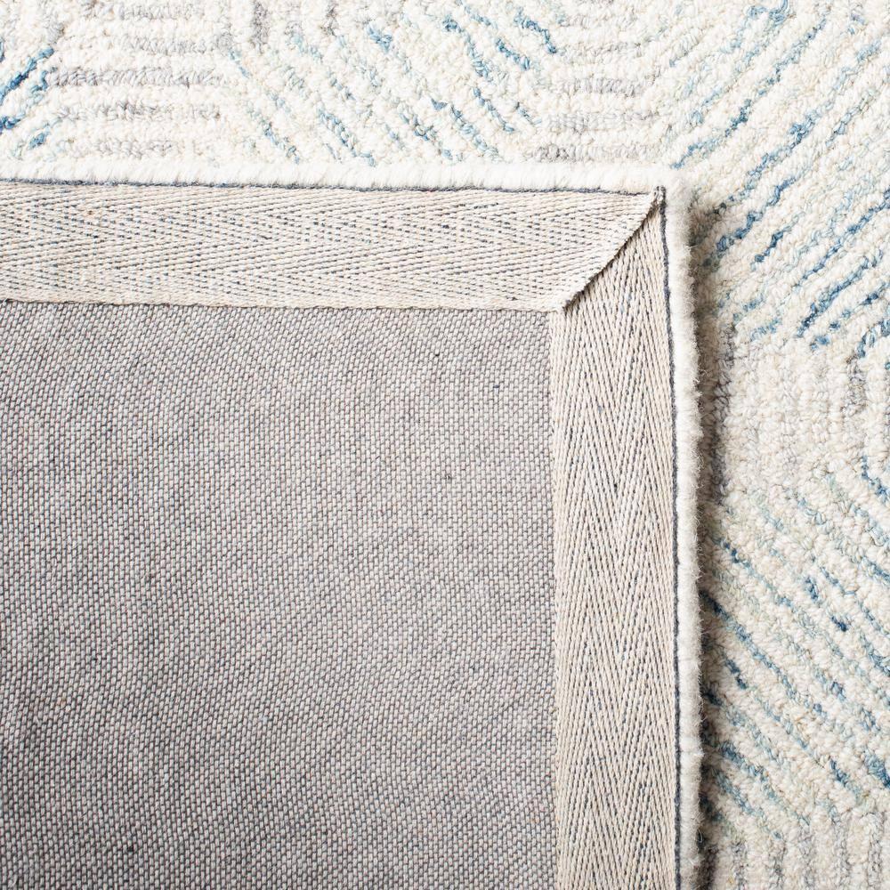 Safavieh  Handmade Abstract Stevana Modern Wool Rug 9' x 12' 9' x 12' Indoor, Handmade Living Room, Bedroom, Dining Room Rectangle