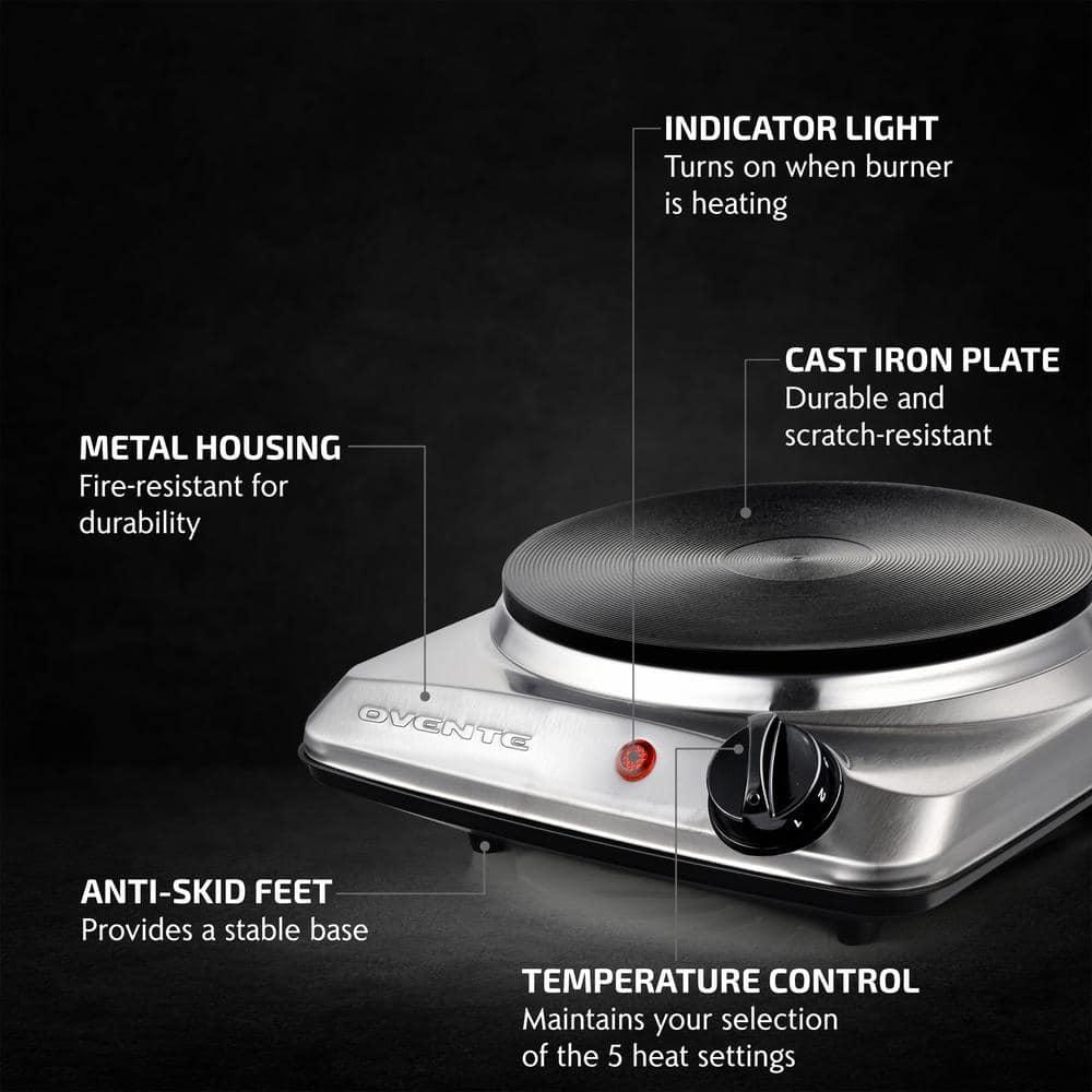 Ovente OVENTE Electric Single Cast Iron Burner