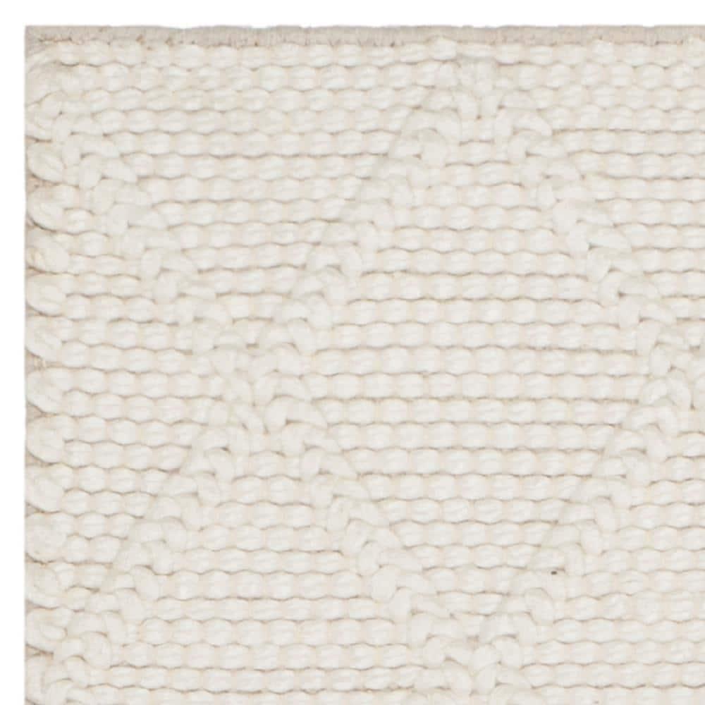 Natura NAT310 Hand Woven Runner Rug - Ivory/Ivory - 2'3"x14' - Safavieh.