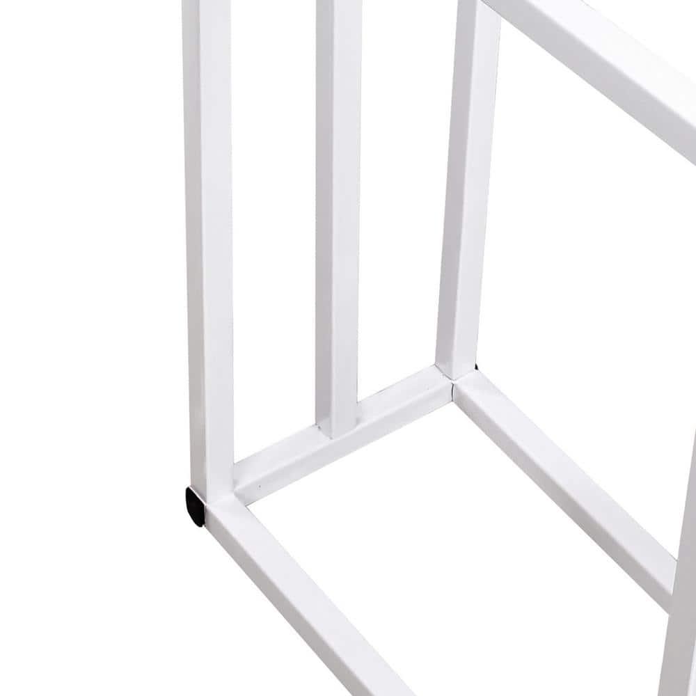 Kselythan 3 Tiers Metal Towel Rack, Freestanding Towel Rack, Blanket Drying Stand Holder for Outdoor Pool Bedroom Living Room Bathroom