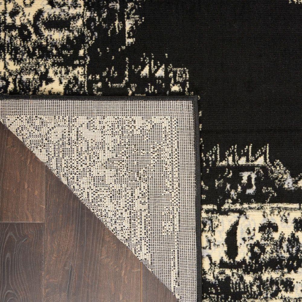 Nourison Grafix GRF14 Indoor Area Rug - Black 7' x 10'