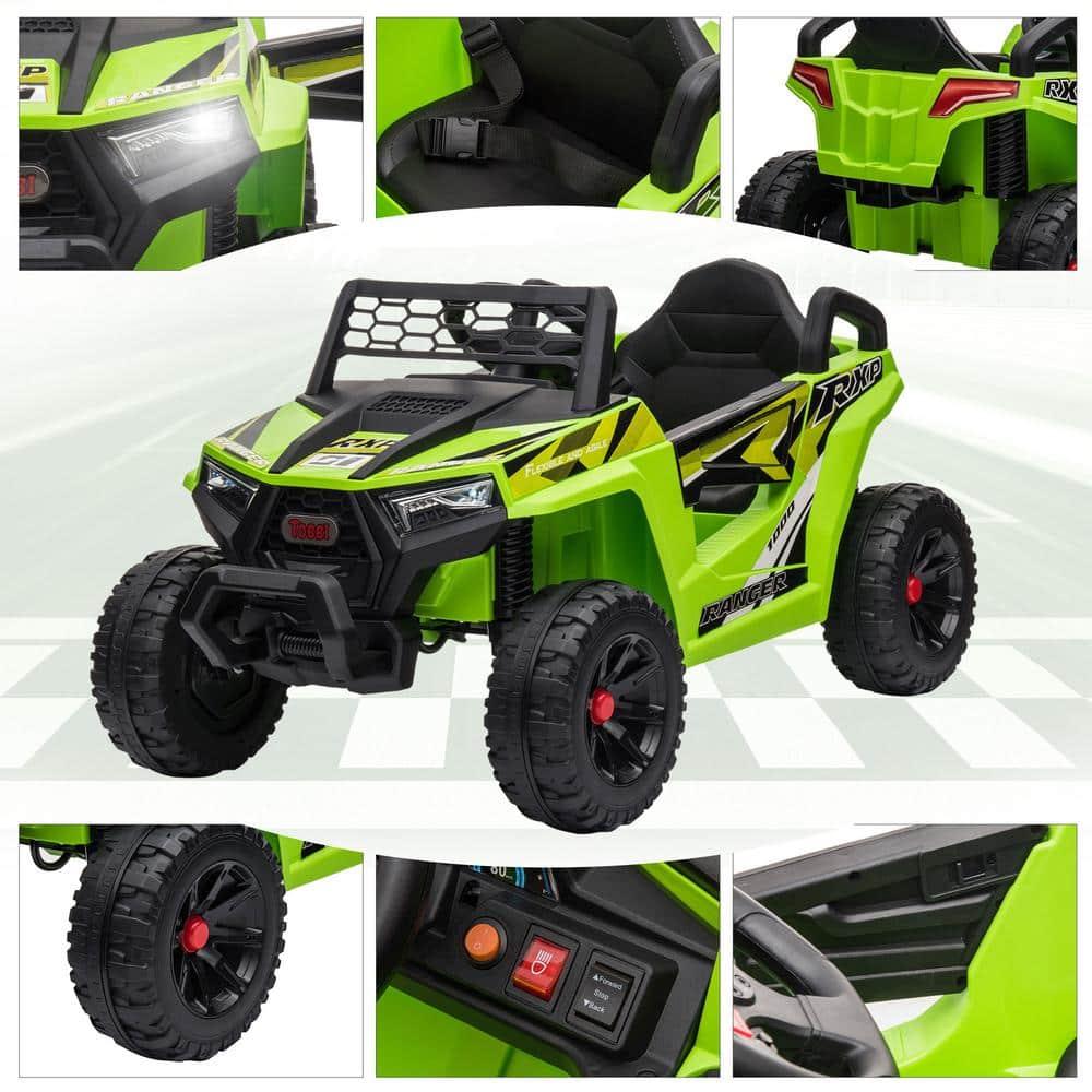 12V Kids Ride On UTV with LED Lights and Horn