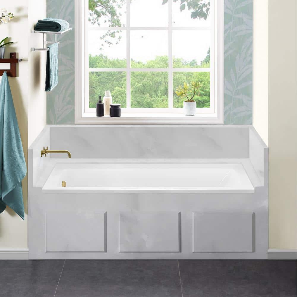 Swiss Madison SM-DB565 Voltaire 66" x 32" Alcove Bathtub