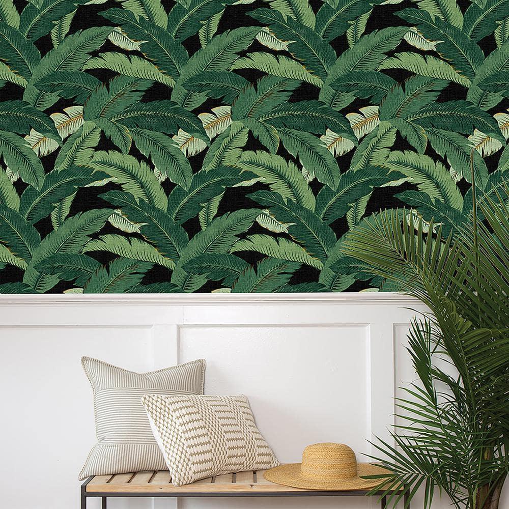 Tommy Bahama Swaying Palms 18' L x 20.5" W Peel & Stick Wallpaper Roll