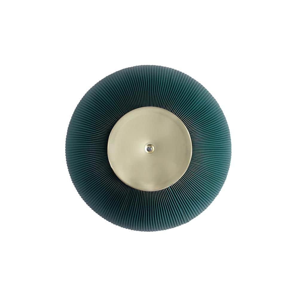 Manhattan Comfort Anderson Leatherette Upholstered Coffee Table: Gold Finish, No Assembly Required