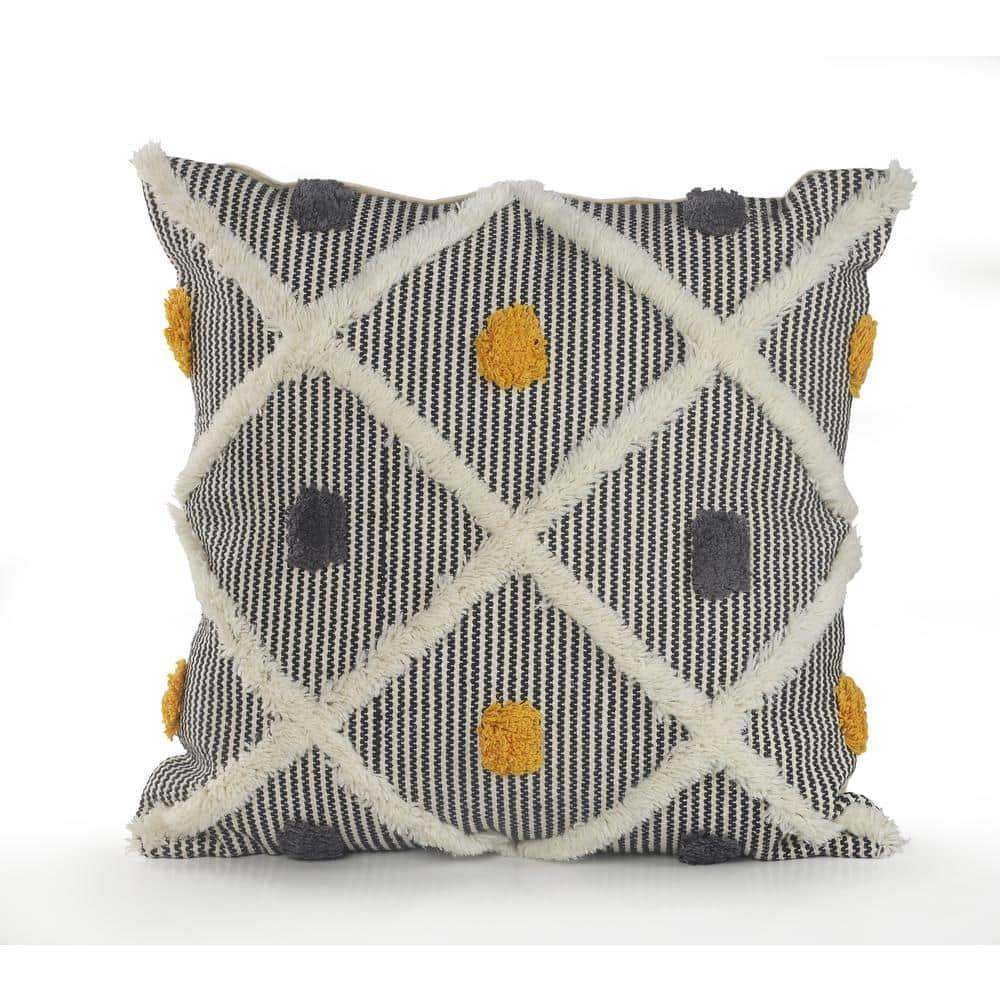 Rajani Home Throw Pillow Geometric Throw Pillow