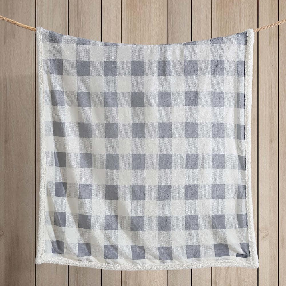 Eddie Bauer Eddie Bauer Printed Plush Fleece/Sherpa Throw Blankets
