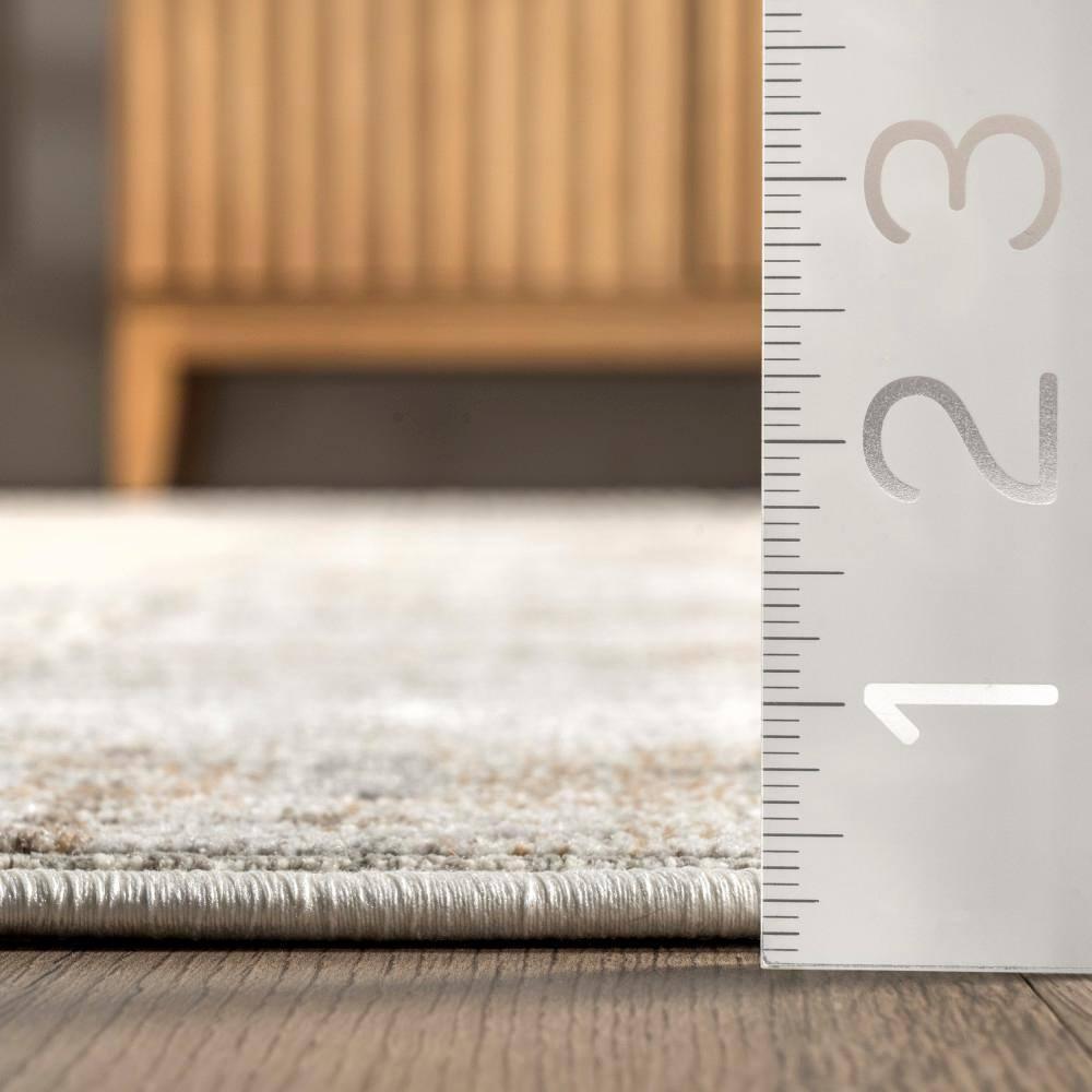 Nuloom Helene Abstract 5x8 Indoor Area Rug for Living Room Bedroom Dining Room Kitchen, Beige/Ivory