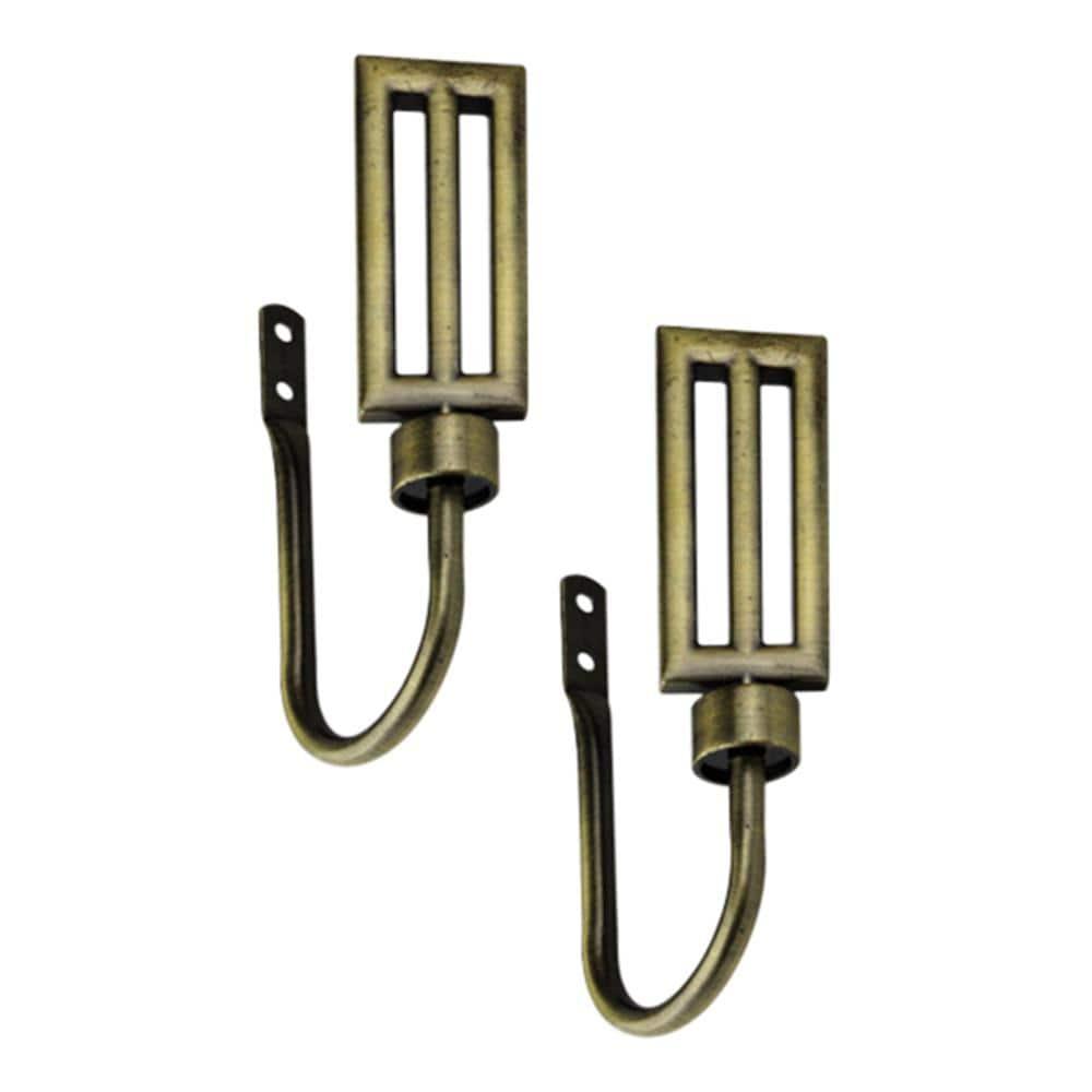 Rod Desyne Sterling Curtain Holdback (Set of 2)