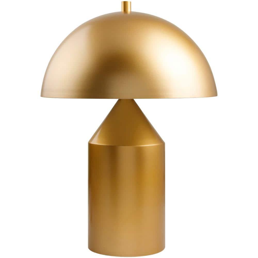 Livabliss Elder Rustic Accent Table Lamp, 21-inch, Gold